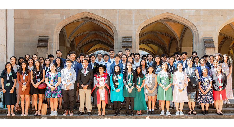 Students of the iChem Academy by Dr Leena visit the University of Melbourne Australia