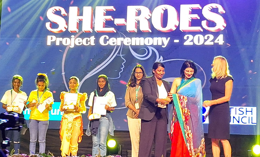 Celebrating and rewarding local Sri Lankan women role models