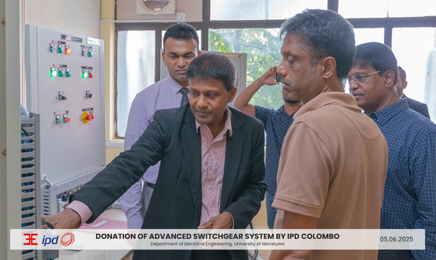 IPD Colombo and University of Moratuwa Partner to Establish State of the Art Switchgear Training Facilities