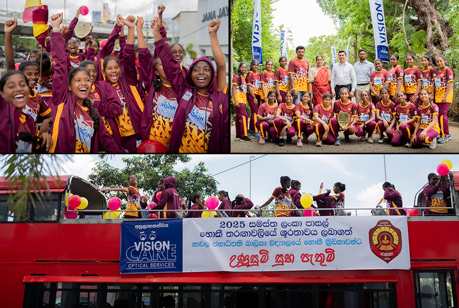 Vision Care Powers Hockey Development and Eye Health at Janadhipathi Balika Vidyalaya Nawala