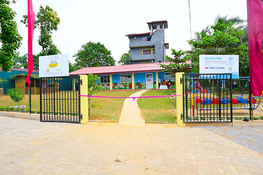 Hemas Opens 75th Piyawara Preschool in Homagama Photo