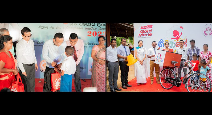 Maliban Gold Marie and the Department of Labour Unite to Champion International Day Against Child Labour