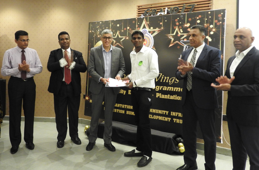 Serendib Adhi Shakthi University Scholarship Program rewards top academic achievers from Tea Plantation community