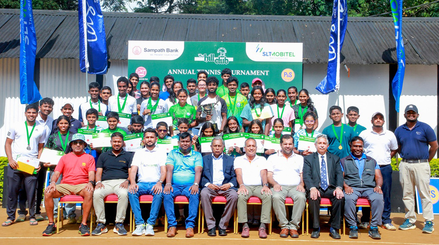 Perera Sons Sponsors Hill Club Open Tennis Tournament for Third Consecutive Year