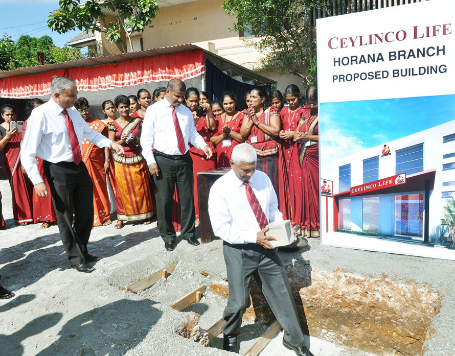 Ceylinco Life begins work on Green branch in Horana