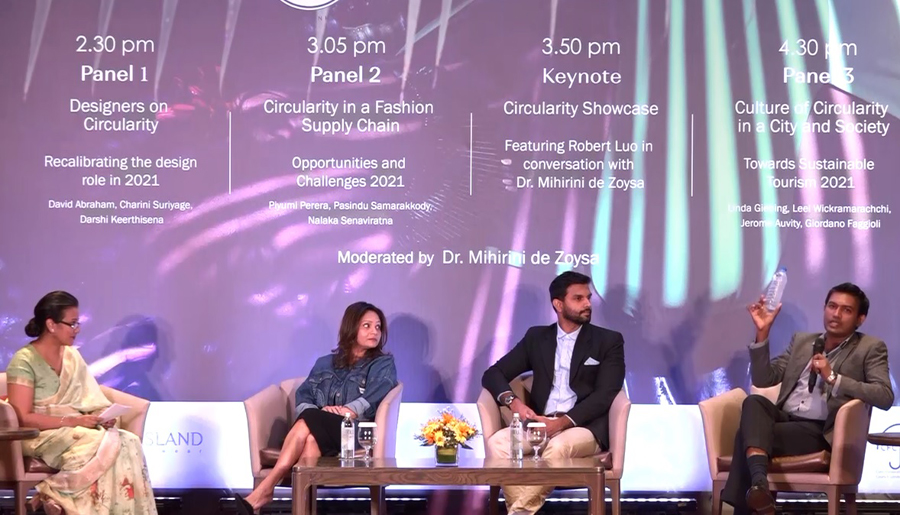 businesscafe Eco Spindles talks responsible recycling at CFW s Fashion Summit