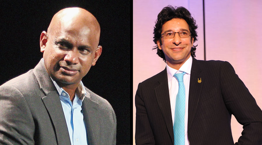 LPL welcomes the King of Swing and the Master Blaster Sanath Jayasuriya Wasim Akram