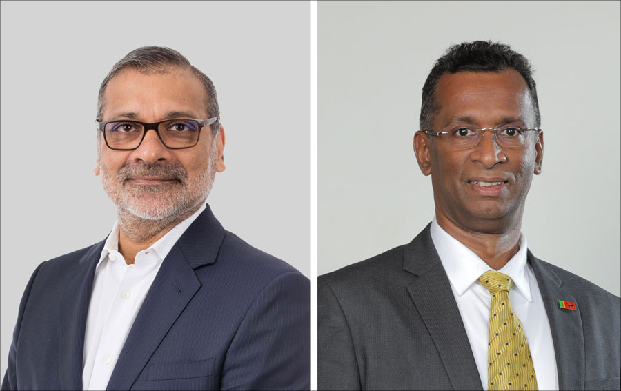 Teejay Lanka Chairman Mr Ajit Gunewardene and CEO Mr Pubudu De Silva