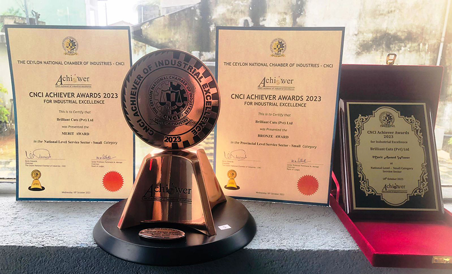 Brilliant Cuts bags Bronze Award at CNCI Achievers Awards 2023