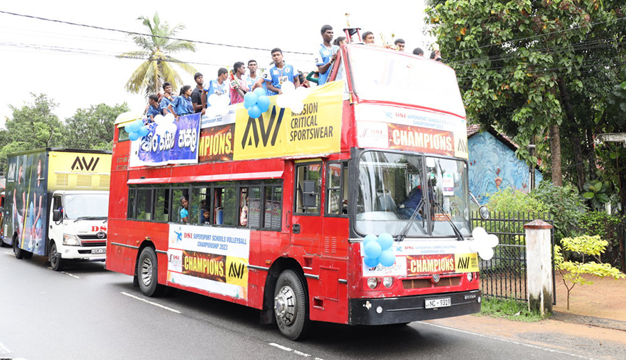 DSI celebrates champions of the 21st Supersport School Volleyball Championship with a grand roadshow