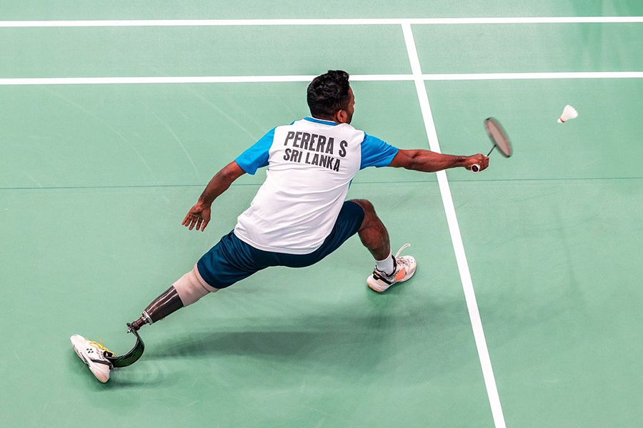 Perera makes his presence felt at Asian Para Games
