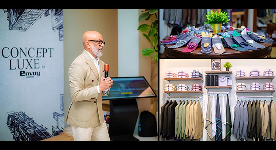 Hameedia s Envoy London introduces the Concept Luxe experience for the first time in Dubai crafting timeless style for the modern gentleman