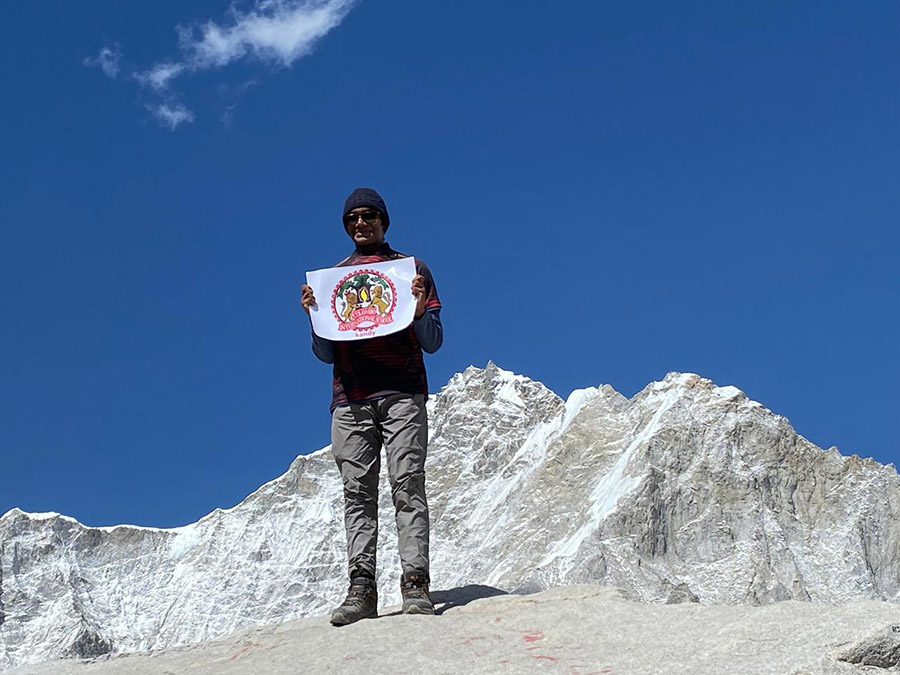 Youngest Sri Lankan at Everest Base Camp