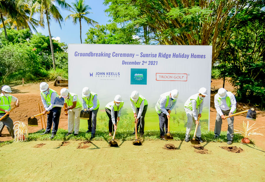John Keells Properties begins construction on Holiday Homes at Victoria