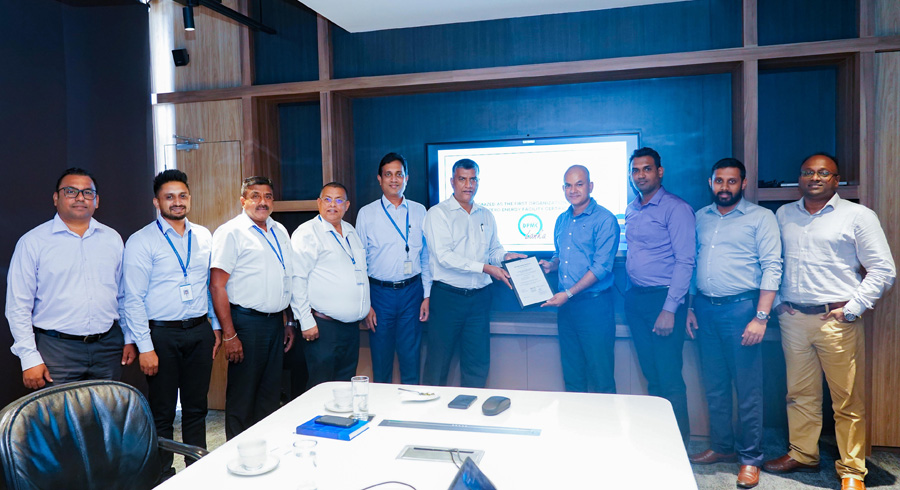David Pieris Manufacturing Complex marks sustainability milestone by becoming a Net Zero Energy Facility