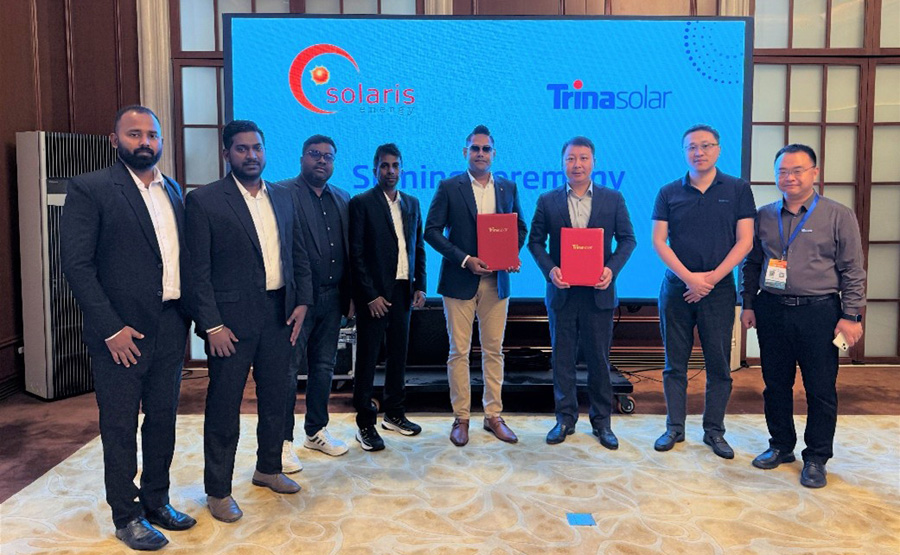 Trinasolar Partners Solaris Energy to Deliver 25MWp of Utility Scale Solar across Sri Lanka