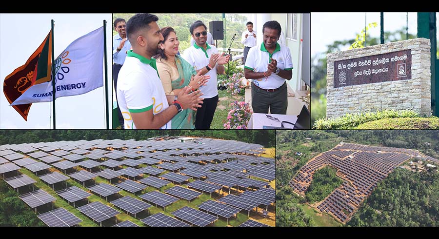 Jagath Sumathipala Leads Sumathi Holdings into Solar Power with 5MW Wewila Eheliyagoda Project