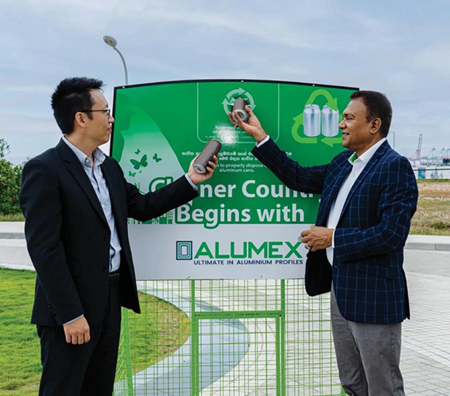 Port City Colombo Used Beverage Cans Bins