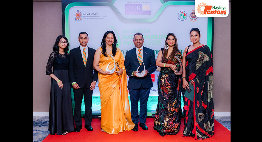 Hayleys Fentons and Hayleys Solar Secure Three Prestigious Awards at Sri Lankan Sustainability Awards 2025