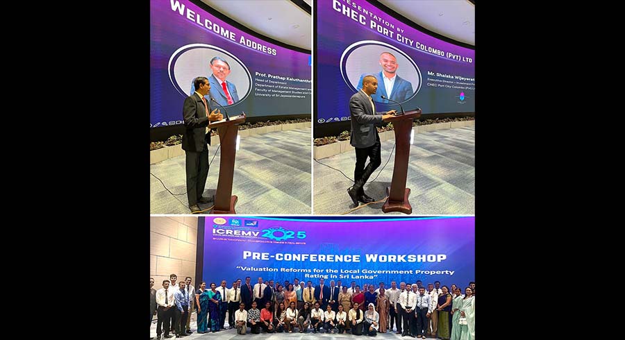 Port City Colombo Champions the ICREMV 2025 Pre Conference Workshop 01 as Strategic Partner