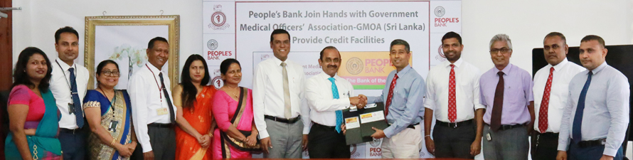 Peoples Bank ties up with the GMOA for a special loan scheme for its members