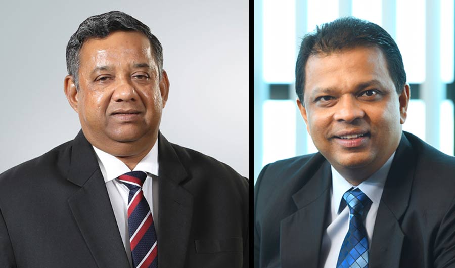 Businesscafe Image from left HNB Chairman Nilanth De Silva and HNB MD CEO Jonathan Alles