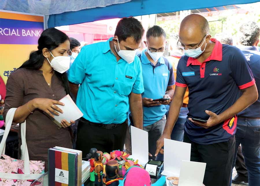 businesscafe ComBank campaigns in South for Central Bank LANKAQR initiative