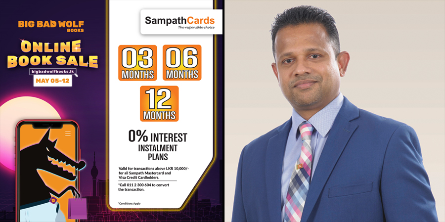 businesscafe Sampath Bank Continues to Promote the Habit of Reading in Partnership with Big Bad Wolf as the Official Banker