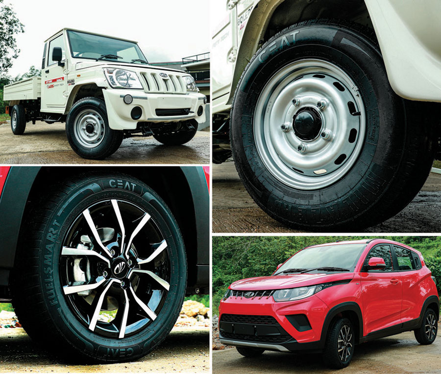 CEAT radials designated Original Equipment for locallyassembled Mahindra Bolero City Pik ups