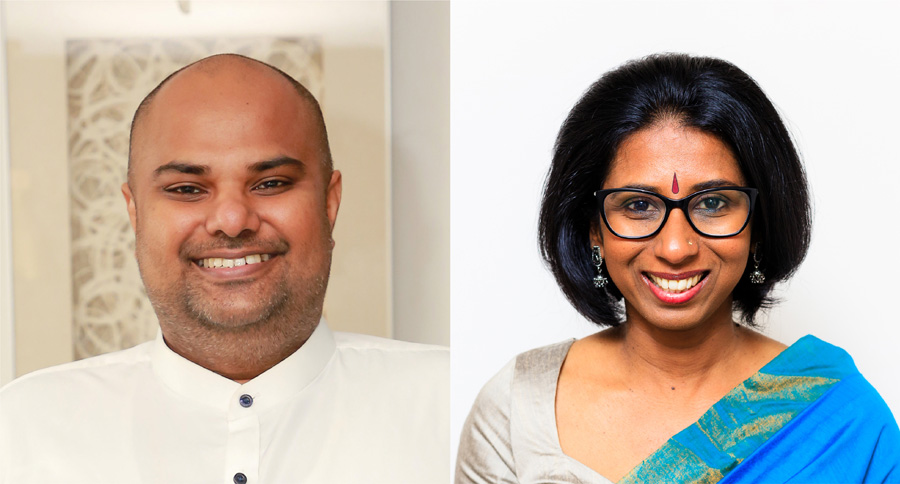 Wire Communication Consultancy Group Chairman Ashan Kumar and Group Director Krishanthi Dhayalan jpg