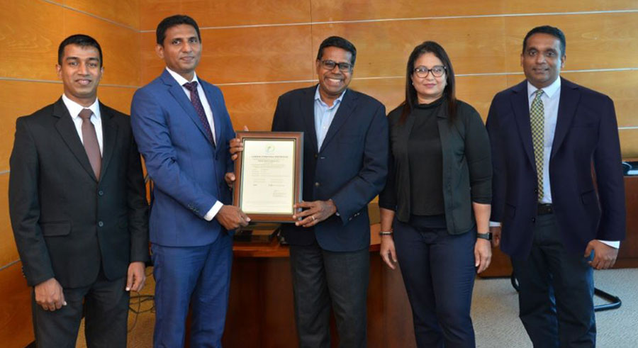 HNBs environmental sustainability journey receives ISO 14064 endorsement