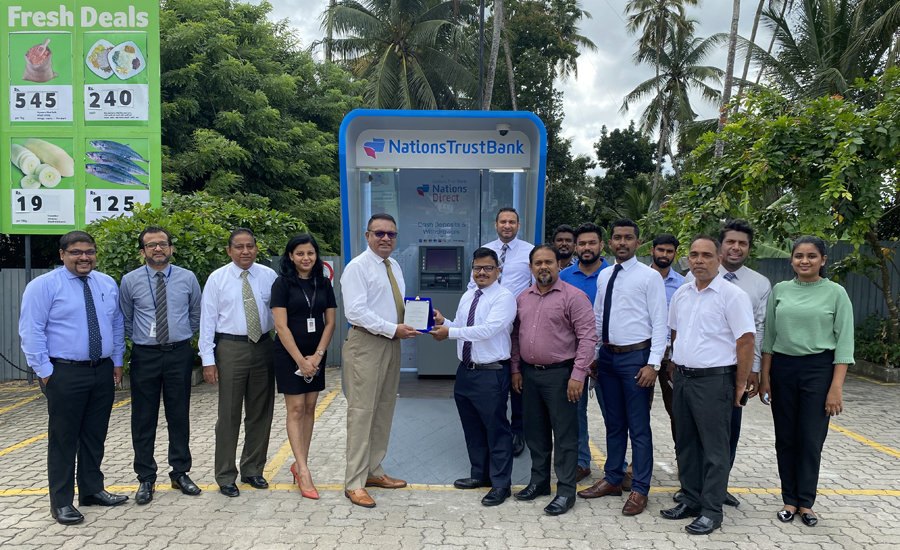 Nations Trust Bank expands physical touchpoints with new Cash Deposits and Withdrawal machines at Keells Outlets