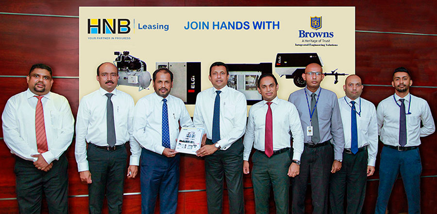 HNB Browns Integrated Engineering Solutions partnership to offer exciting deals on ELGI products