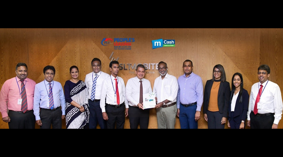 SLT MOBITEL s mCash supports Peoples Leasing customers with convenient collection and repayment process