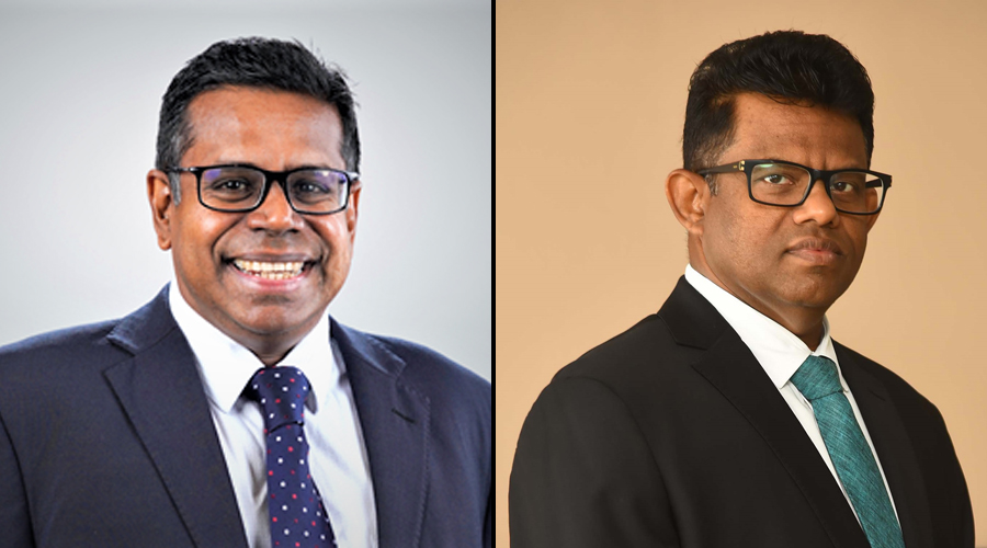 Dilshan Rodrigo Chairman HNB Finance PLC and Chaminda Prabhath Managing Director and CEO HNB Finance PLC