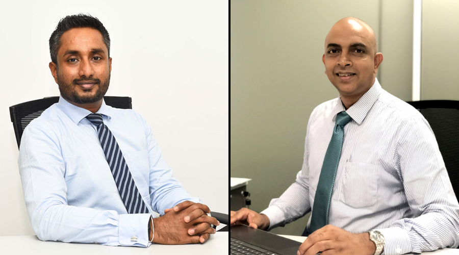 Gamika De Silva Assistant Geneal Manager Marketing Sales and Chaminda Senewirathne Head of Digitl Banking Channels