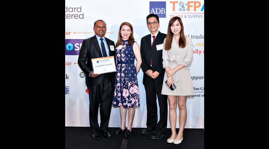 ComBank declared ADB s Leading Partner Bank in SL for Trade Supply Chain Finance