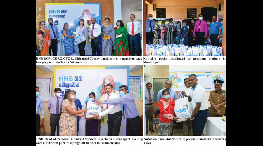 HNB introduces Oba Venuwen Api Nutrition Drive for expectant mothers