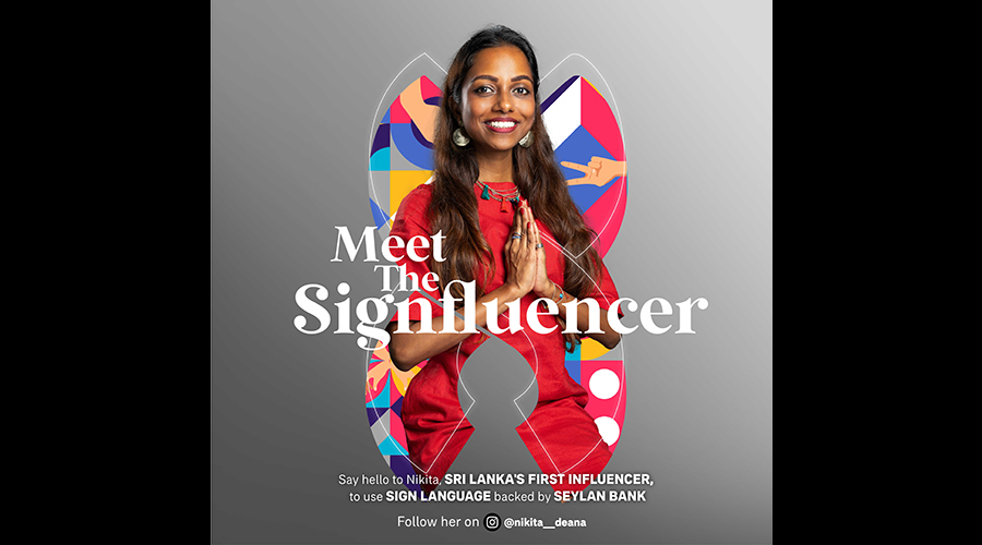 Seylan Bank enables Sri Lanka s first Signfluencer
