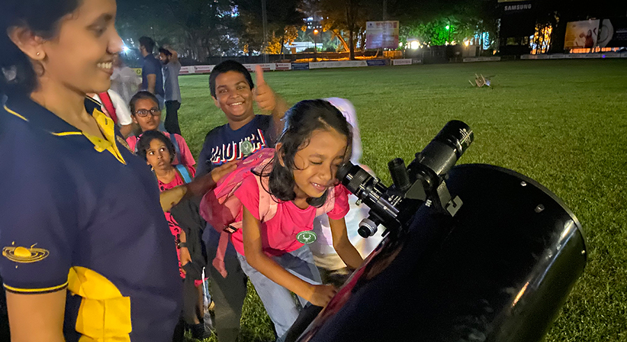 Seylan Tikiri and WNPS collaborate to inspire children with an educational Astro Night