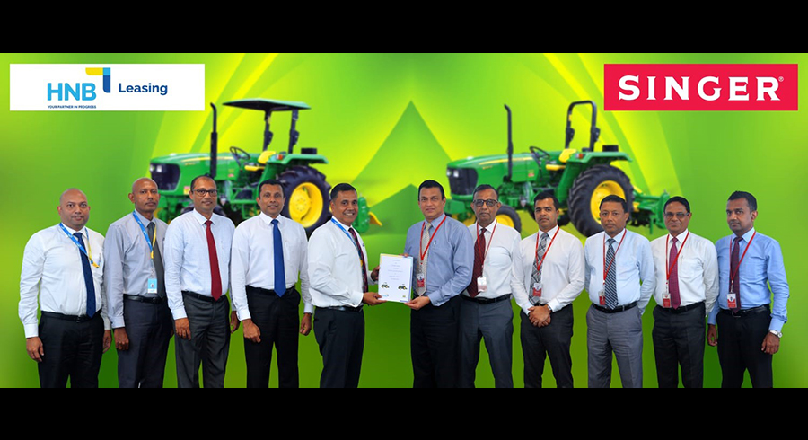 HNB renews Singer partnership to offer Agri sector deals on John Deere