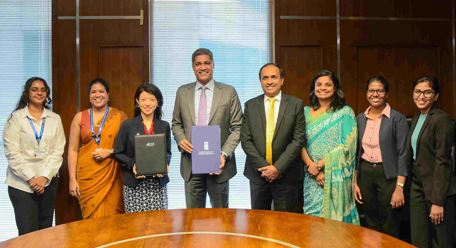 Signing of MoU between UNDP and the Colombo Stock Exchange