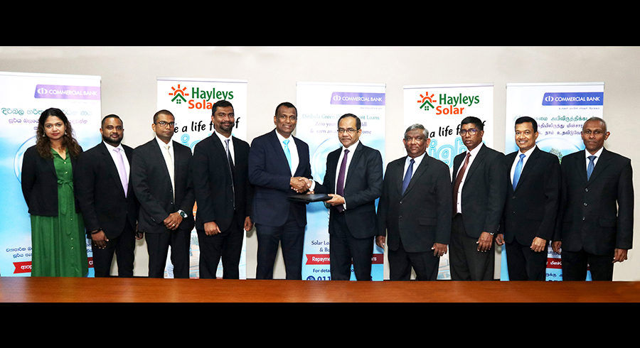 ComBank Hayleys Solar offer special deal for businesses looking for alternate energy