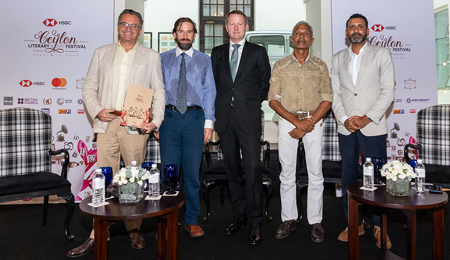 HSBC is proud to present the inaugural Ceylon Literary Art Festival