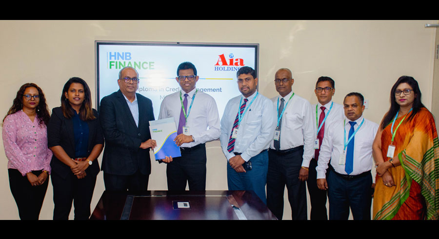 HNB FINANCE invests in employee development through partnership with Asian International Academy