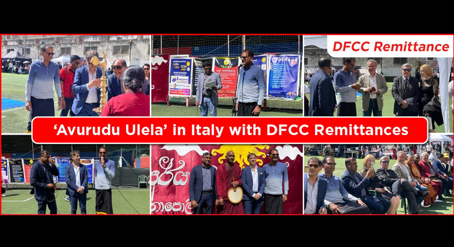 DFCC Remittances Celebrates Avurudu Ulela in Italy