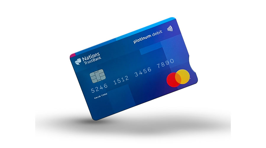 Nations Trust Bank introduces Sri Lanka s first debit card with innovative notch design for the visually impaired