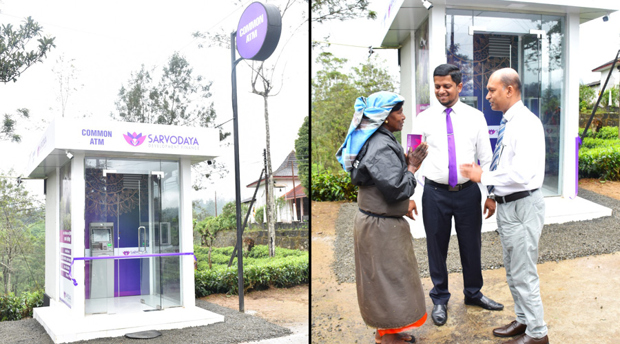 Sarvodaya Development Finance Brings First Ever ATM to Thalawakale Empowering Tea Estate Communities Through Financial Inclusion