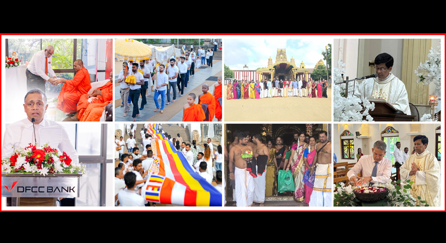 Multi Faith Ceremonies Held Nationwide as Part of DFCC Banks 70th Anniversary