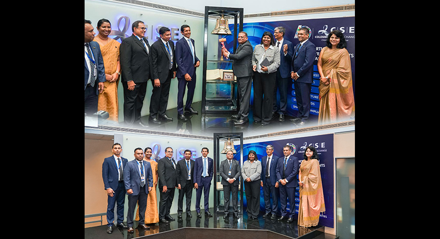 CDB Rings Bell at Colombo Stock Exchange Marking 30th Anniversary